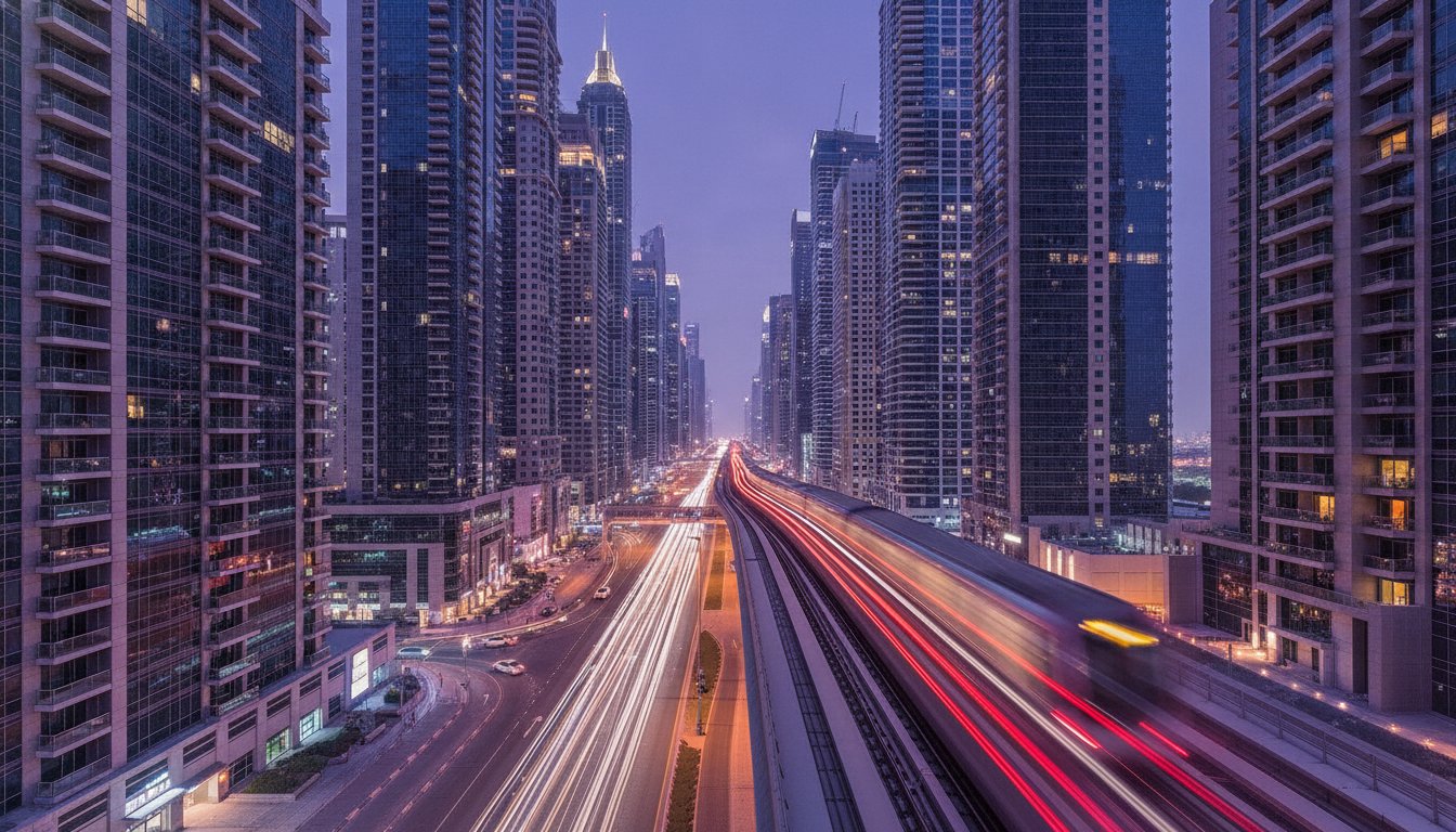 Dubai Metro Lines Explained: Red — The Strategic Artery of the Metropolitan Real Estate Market (2026) – Hero Image Dubai Metro Lines Explained: Red — The Strategic Artery of the Metropolitan Real Estate Market (2026)
